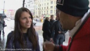 порно видео A Russian babe seduced and roughly fucked in the ass