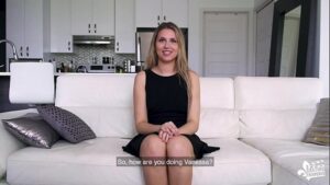 порно видео CASTING FRANCAIS — First time casting for Canadian amateur lesbian Vanessa Siera