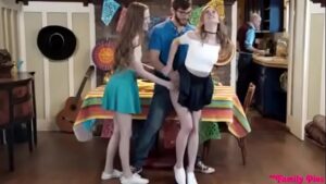 порно видео Family party Fiesta familiar