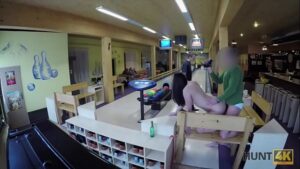 порно видео HUNT4K. Sex in a bowling place — I’ve got strike!
