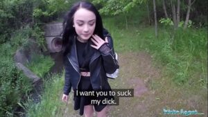 порно видео Public Agent Alessa Savage Gets Creampied Outdoors
